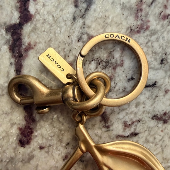 Coach - Red Cherry bag charm with Gold Details - Picture 7 of 13